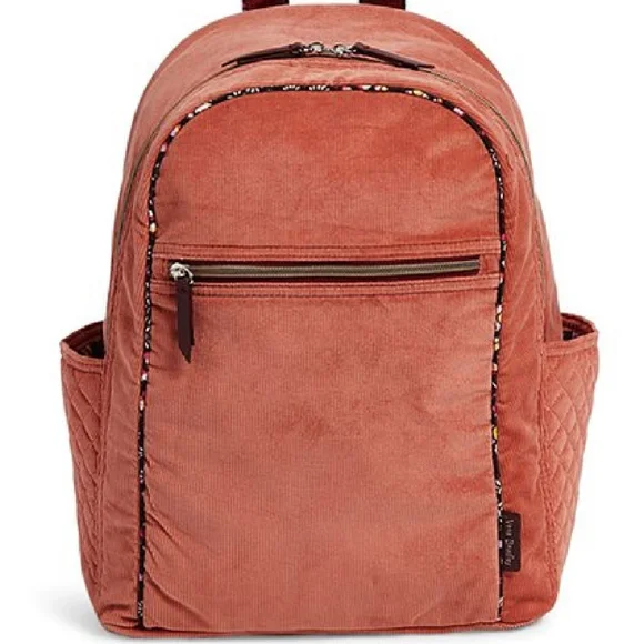 NEW Vera Bradley VBU Backpack in Blush Fig Vera bradley vbu Backpack corduroy blush fig | Mercari main image 2